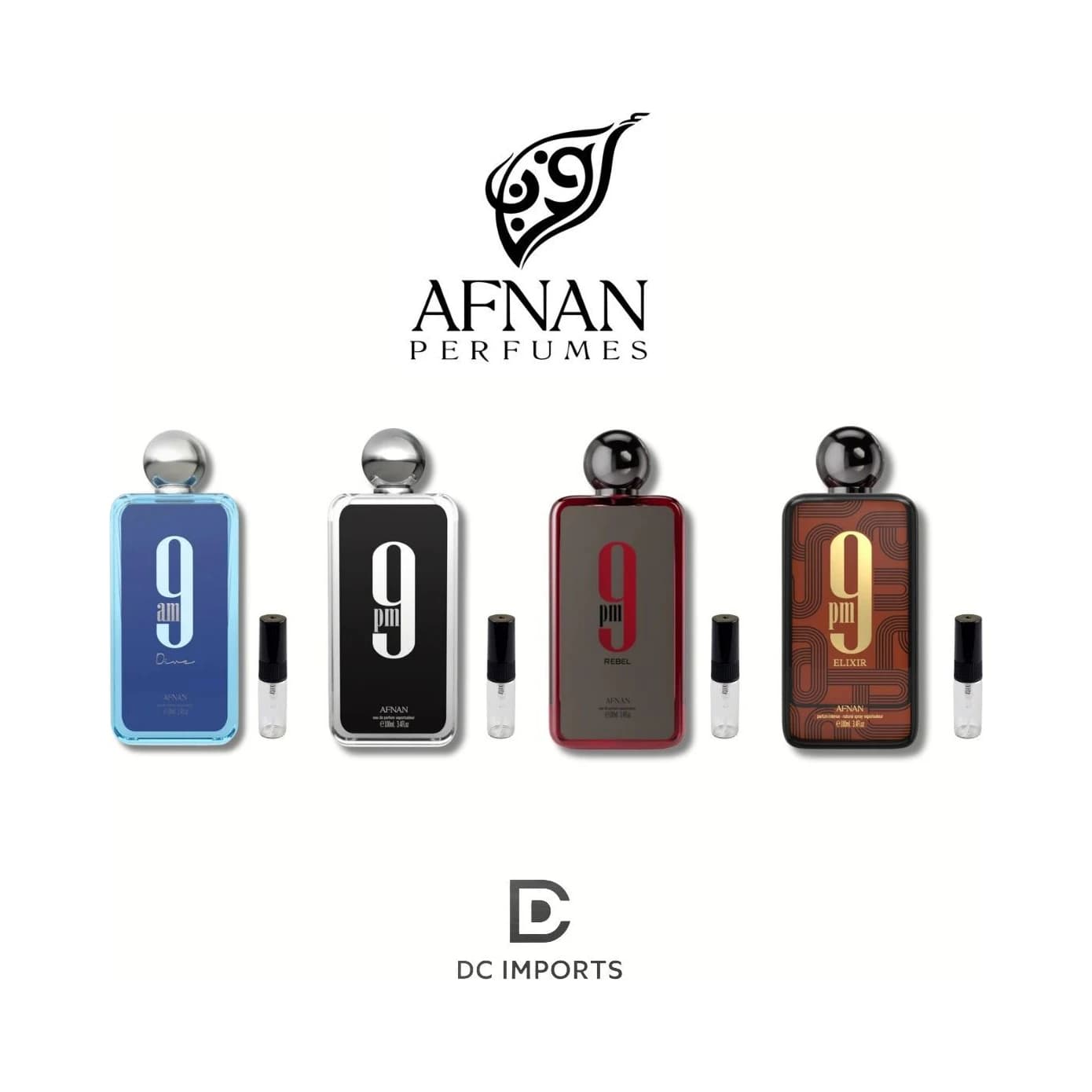 Afnan Discovery Kit Afnan Masculino (9 Collection)